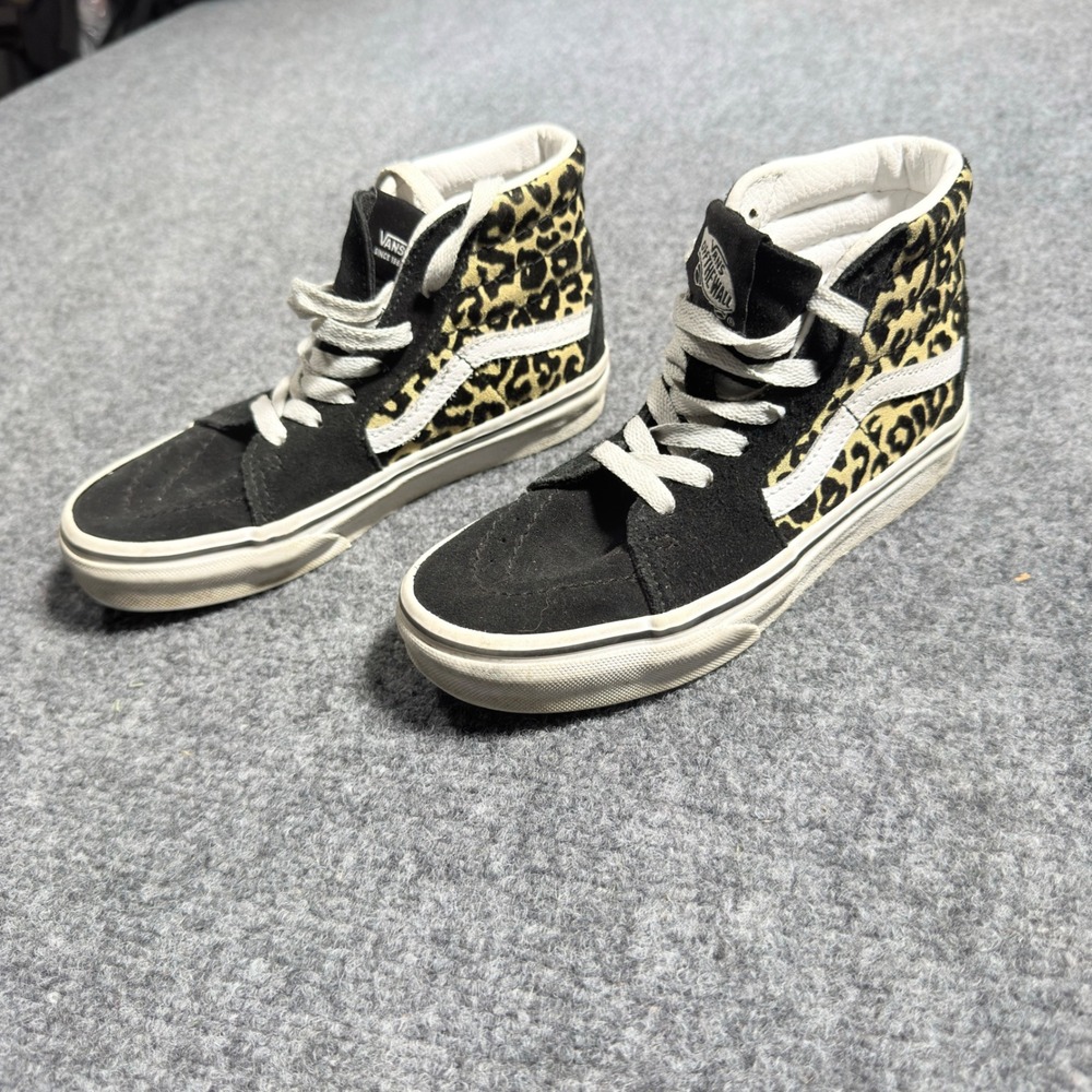 Vans Sk8-Hi Sneakers Kids 1.0 Black Leopard Print